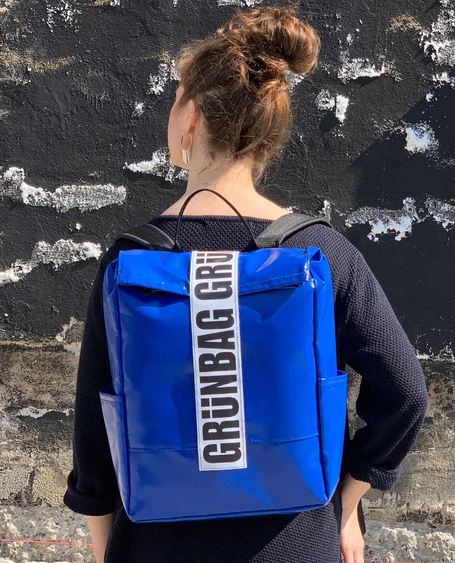Blue Backpack Alden