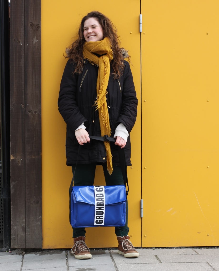Blue Computer Bag Carry