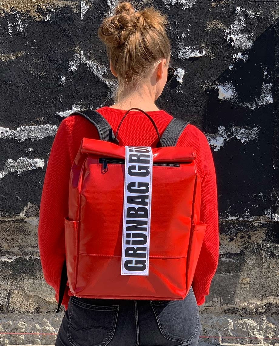 Red Backpack Alden