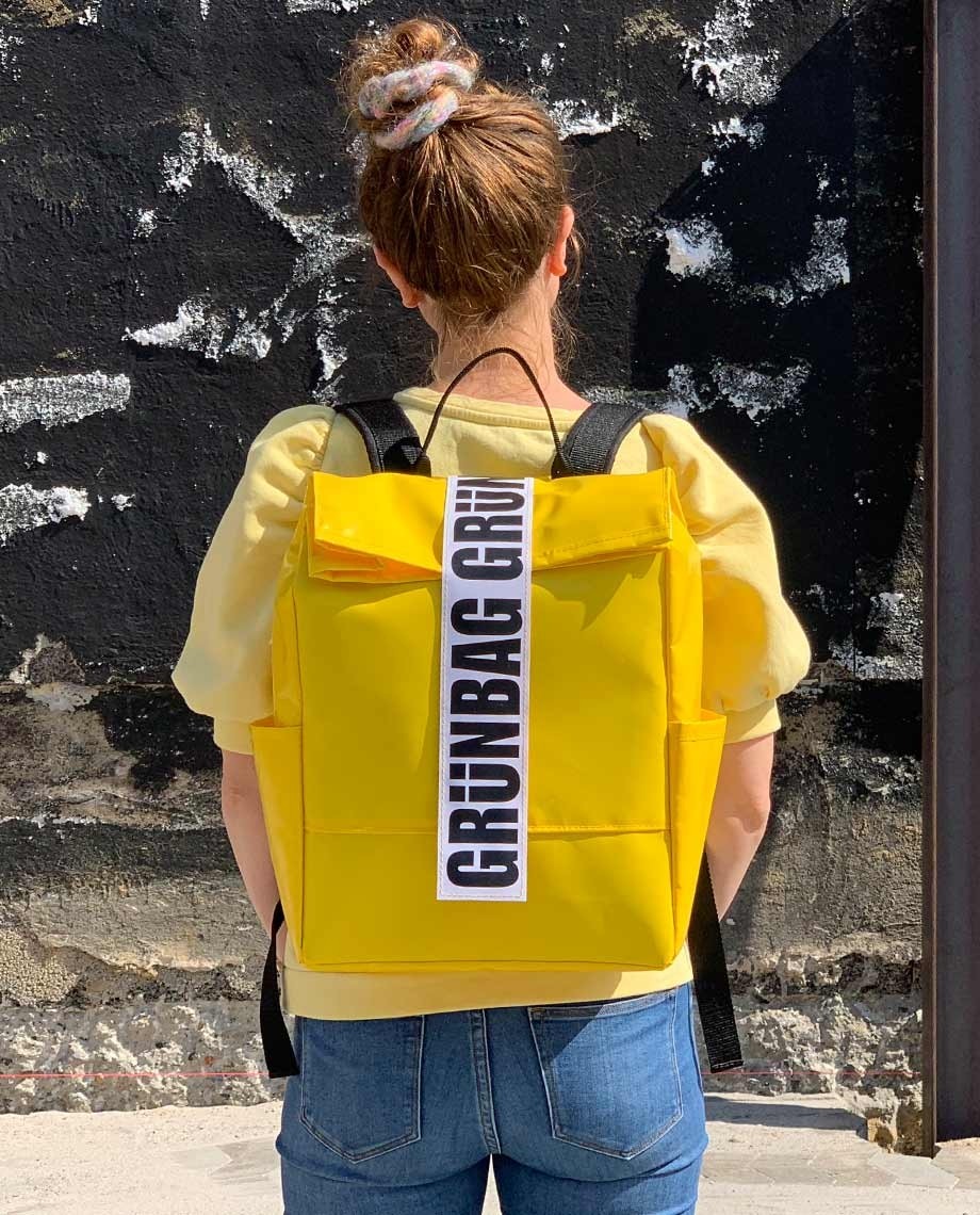 Yellow Backpack Alden