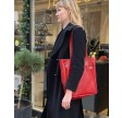 Red Shoulder Bag Anne