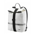 White Backpack Norr Reflection