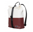 Two-colored Backpack Norr Strap - white/bordeaux