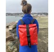 Red Backpack Norr Strap