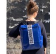 OUTLET Navy Blue Backpack Alden